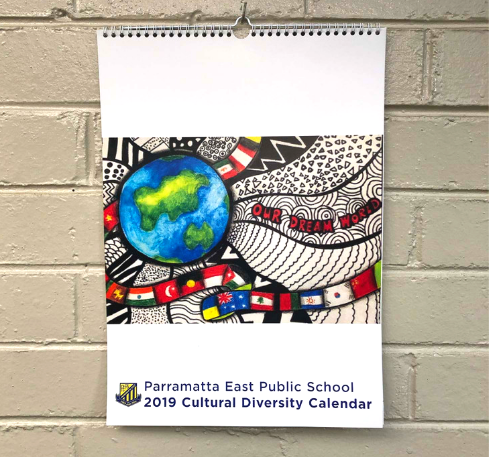 wall calendar school